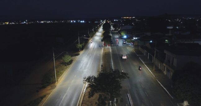 Renovação, luz e ação : Prefeitura entrega melhorias na Avenida Humberto Mallard