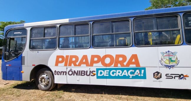 Aqui tem ônibus de graça! Atualização dos horários.