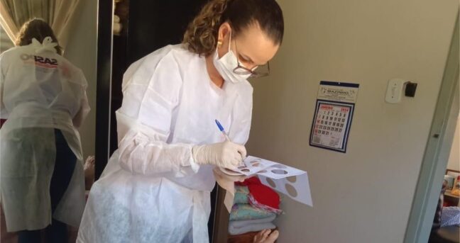 Reavaliação em domicílio de pacientes do SASPO