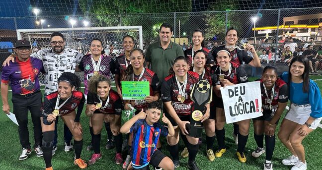 Encerrado neste domingo, Campeonato Piraporense Feminino foi sensação na cidade