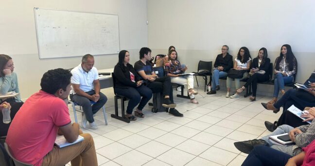 Reunião intersetorial na SESAU para falar sobre Bullying