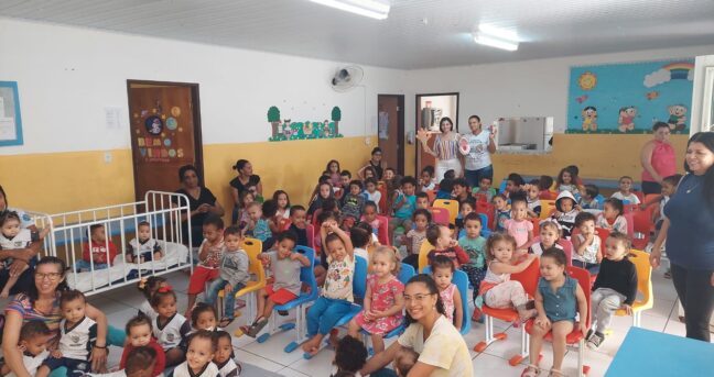 Ações de prevenção e promoção da saúde bucal nas escolas