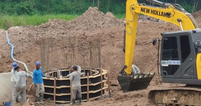 Esgotamento sanitário: construção de Estação Elevatória do Bom Jesus II, saúde para a população