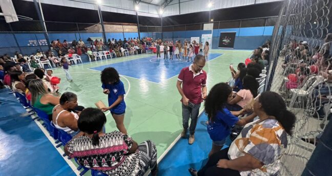 Festa da Família proporcionou integração na Escola Dona Rita do Bairro Sagrada Família