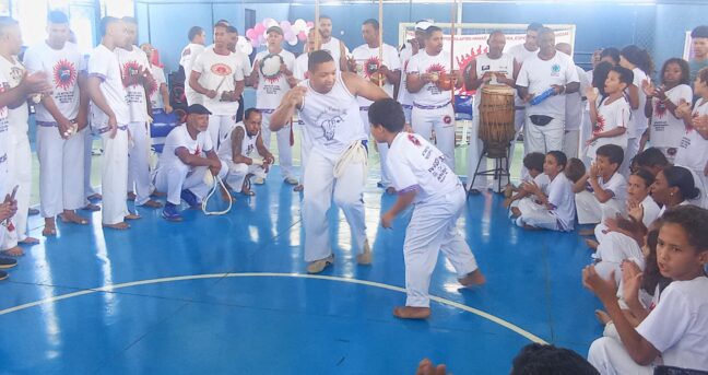 Festival de Capoeira no Sagrada Família teve contou com apoio da Prefeitura de Pirapora