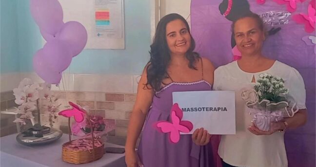 Março Lilás e Dia Internacional das Mulheres na unidade Bom Jesus