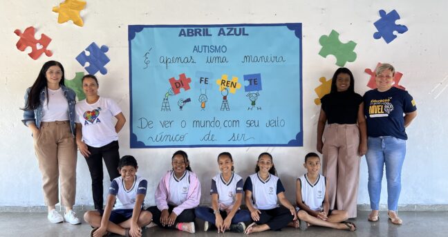 ​Visitas técnicas nas unidades escolares reforçam a Campanha Abril Azul em Pirapora