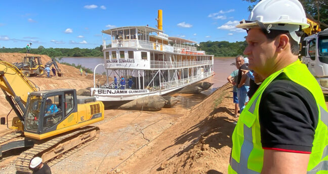 Vapor Benjamim Guimarães Retorna ao Rio São Francisco Após Reforma Histórica