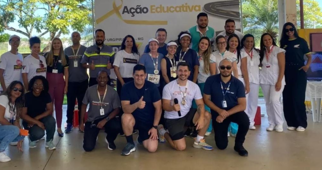 Com parceria da Prefeitura de Pirapora, 3ª Corrida Maio Amarelo foi realizada no último domingo (25/05)
