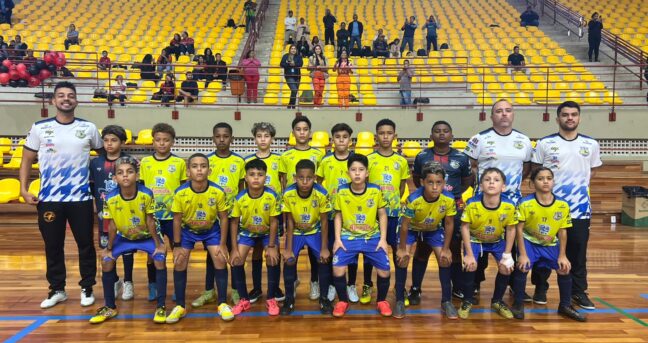 Respaldado pela Prefeitura de Pirapora, time da cidade fez história no Campeonato Mineiro de Futsal Sub 11