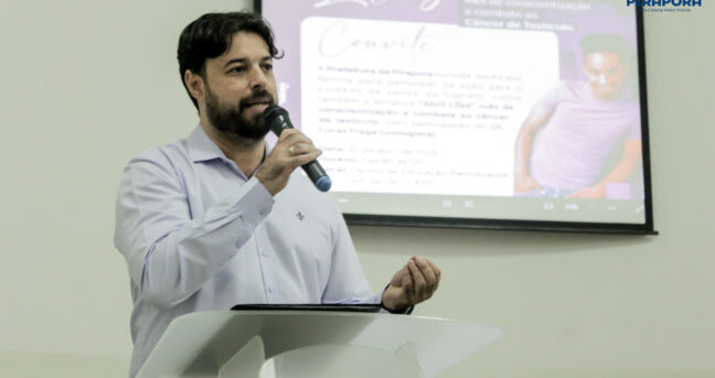 Secretaria de Saúde promove ações do Abril Lilás e os cuidado com a saúde do homem