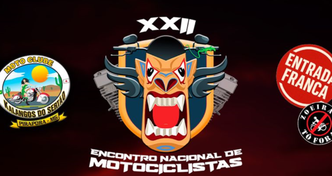 22º Encontro Nacional dos Motociclistas de Pirapora começa nesta quinta-feira (19/06)