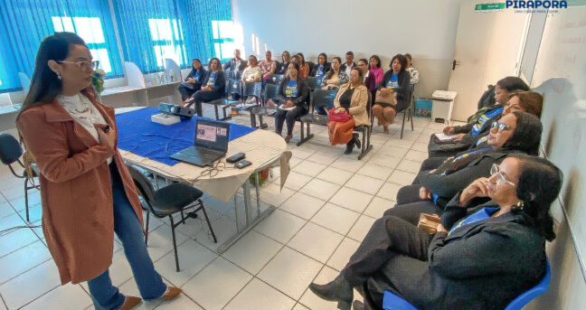 ​Encontro Formativo da SEMED fortalece processo de alfabetização na Rede Municipal de Ensino