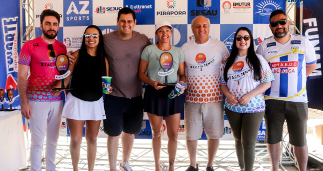 Pirapora sediou a 2ª Etapa do Circuito InterTV de Beach Tennis