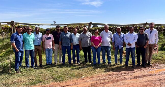 Prefeitura recebe comitiva da CeasaMinas em visita técnica aos fruticultores de Pirapora