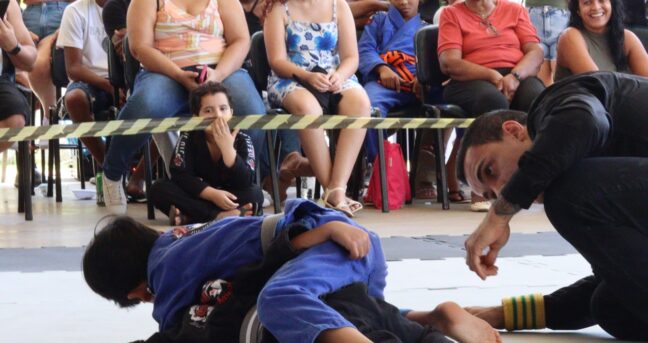 Domingo foi de jiu-jitsu em Pirapora