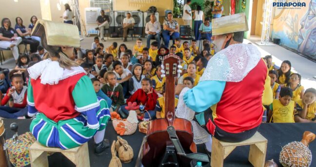 Parceria entre SEMED e Biblioteca Tamboril valoriza a leitura e fortalece a educação em Pirapora