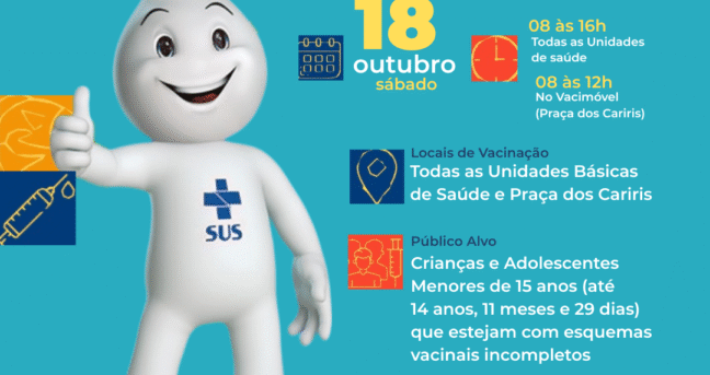 Secretaria de Saúde de Pirapora promove dia D da campanha de multivacinação