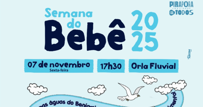 ​Semana do Bebê 2025 será encerrada na Orla Fluvial nesta sexta-feira (07/11)