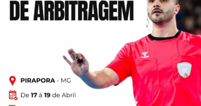 Curso de Arbitragem de Handebol amplia oportunidades e fortalece o esporte em Pirapora