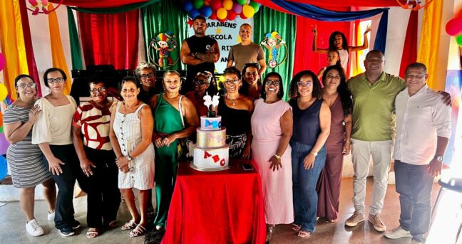 Comemoração dos 35 anos da Escola Municipal Dona Rita Santos Braga